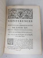 BORNIER (Philippe) - Conferences des Ordonnances de Louis XIV Roy...