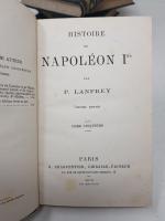 LANFREY De (P) - Histoire de NAPOLEON I er, Paris,...