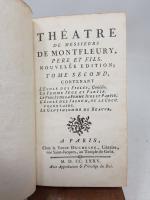 De MONTFLEURY (Père et Fils) - Théâtre, nouvelle édition, Paris,...