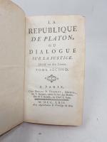 La République de PLATON ou dialogue sur la Justice divisé...