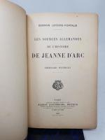 Lot de 2 ouvrages :
- LEFEVRE-PONTALIS (Germain) - Les sources allemandes...