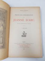 CHAMPION (Pierre ) - Procès de condamnation de JEANNE D'ARC,...