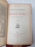 CHAMPION (Pierre) - Procès de condamnation de JEANNE-D'ARC, texte, traduction...