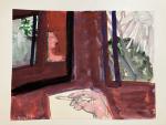 Jacques PONCET (1921-2012) - Le Soleil à travers la fenêtre...