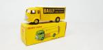 DINKY FRANCE réf 33AN camion Simca Cargo déménageur BAILLY, jaune/blanc...