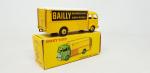 DINKY FRANCE réf 33AN camion Simca Cargo déménageur BAILLY, jaune/blanc...