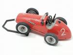 SCHUCO (Allemagne, v.1960) Ferrari course mécanique laquée rouge, version d'époque...