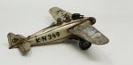 CKO (Allemagne, v.1935) avion - mlitrailleur en tôle  lithographié...
