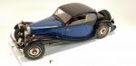 POCHER Bugatti 50T coupé bleu/noir maquette plastique montée, L :...
