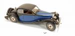 POCHER Bugatti 50T coupé bleu/noir maquette plastique montée, L :...