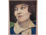 Gustave de LAUNAY (1864-1929) - "Portrait de femme" - ...