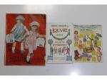 3 anciens catalogues de jouets et etrennes: GALERIES ...