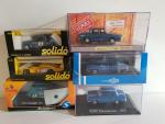 6 modèles RENAULT anciens dont :3  SOLIDO R5 Turbo,...