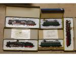TRIX HO, 5 locomotives en boites : 3 "231" type...
