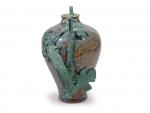 Auguste DELAHERCHE (1857-1940) - Un vase en grès émaillé à...