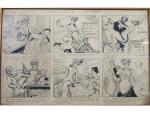 Jack ABEILLE (1873-?)- "La journée de Chichinette" -  dessin...
