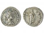 Caracalla, 196-217, denier argent, A/ buste lauré et drapé ...