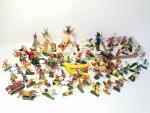 75 figurines anciennes "Far-West" dont 10 MICHEL et majorité ...