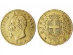 Italie, 20 Lires or  Victor Emmanuel, 1862 T Turin...