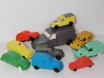 Citroën 2cv - 10 jouets de plage en plastique thermoformé...