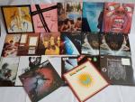 19 albums vinyle (Rock progressif GB) dont : 3 King...