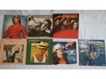 8 albums vinyles (Bee Gees et chanteuses anglaises) dont :...