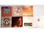 7 albums vinyles (rock progressif GB) dont : 2 Jon...