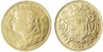 Suisse, 20 Francs or 1835 B, 6.45 Gr, ø 21...