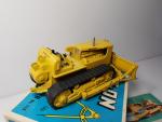 SPOT-ON ref 116 Bulldozer Caterpillar D.9 jaune, état A, boite...