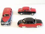 C.I.J., 3 modèles taxi dont : ref 3/45 Prairie bleu/rouge...