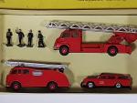 DINKY G.B. ref 957 Fire Service set - coffret de...