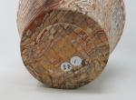 GERBINO - un vase en poterie polychrome - à décor...