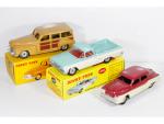 DINKY G.B. , 3 américaines : ref 344 Plymouth Estate...