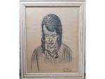 François DESNOYER (1894-1972) - "Portrait de jeune femme" - ...