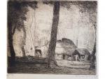 Adolphe Marie Beaufrère (1876-1960) - « Maison en forêt ...