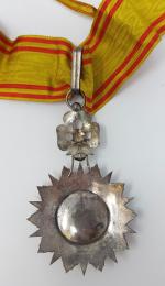 Une médaille de l'Ordre de Nicham Iftikar - Maroc -...