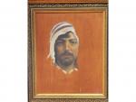 **Ecole orientaliste début XXème - "Portrait d'homme au ...