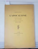 GOERG – SAINT JEAN L’APOCALYPSEParis, Haumont, 1945, in-folio broché en...