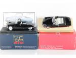 RIO (1/43ème, Italie) 2 cabriolets DS19 1958 noir brillant ...