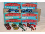 MEBETOYS-SPUTAFUOCO, 6 modèles 1/43 en boites bleues : ...