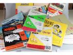 Lot d'anciens catalogues Trains HO et divers : RMA 1956,...