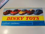 DINKY France, 4 reproductions de coffrets, garnis de voitures en...