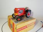 ARNOLD – France (v. 1960) tracteur agricole en tôle lithographiée...
