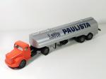JUE (Brésil, d'inspiration TEKNO) Scania Vabis semi-remorque citerne LEITE PAULISTA,...