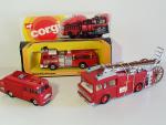 3 modèles pompiers : CORGI Mack CF (version originale de...