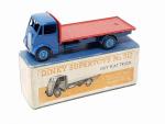 DINKY G.B. réf 512 camion Guy plateau "flat truck" bleu...