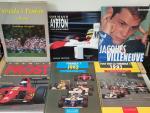 Lot de 17 livres sur la F1, les Grand Prix,...