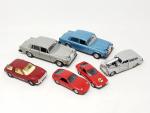 6 modèles dont 2 BURAGO 1/24ème (Rolls Royce Silver Shadow),...