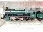 FLEISHMANN HO, 2 locomotives belges type vapeur : réf 1030...