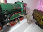 Allemagne (v.1920) grande locomotive type vapeur mécanique, écartement 1, (L...
